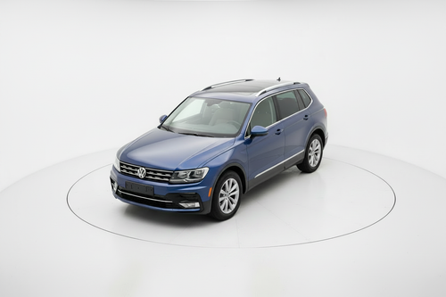 VW Tiguan im Fotostudio